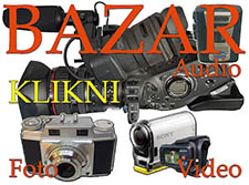 Náš BAZAR Video- Foto a Audio- techniky jede naplno Náš BAZAR Video- Foto a Audio- techniky jede naplno