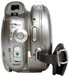 Detailní pohled na Canon HR10 zezadu (Kliknutí zvětší)