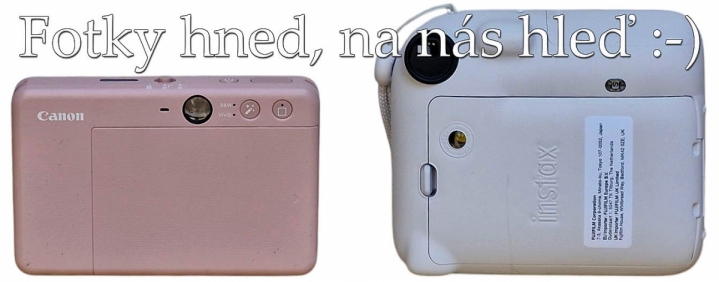 Canon Zoe Mini S2 vs. FUJI Instax Mini 12: Kdo s Koho 