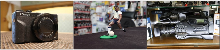 Trojice FOTO-ukázek Fotoaparátu Canon PowerShot V1