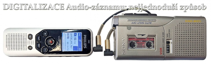 Nejjednodušší způsob DIGITALIZACE Audio-nahrávek...