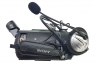 Videokamera Sony FDR-AX53 s Audio-sadou Hama HS55 Videokamera Sony FDR-AX53 s Audio-sadou Hama HS55