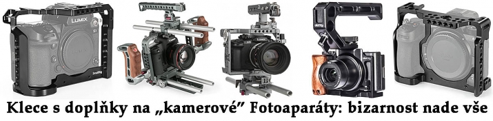 Několik z příkladů příslušenství k natáčení Fotoaparáty Několik z příkladů příslušenství k natáčení Fotoaparáty