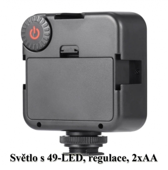 Světlo se 49-LED v pohledu zezadu s regulátorem Světlo se 49-LED v pohledu zezadu s regulátorem