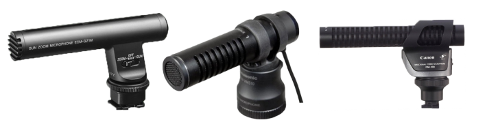 Mikrofony výrobců videokamer: Sony, Panasonic a Canon Mikrofony výrobců videokamer: Sony, Panasonic a Canon