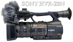 PROFESIONÁLNÍ Videokamera Sony HVR-Z5N zleva...