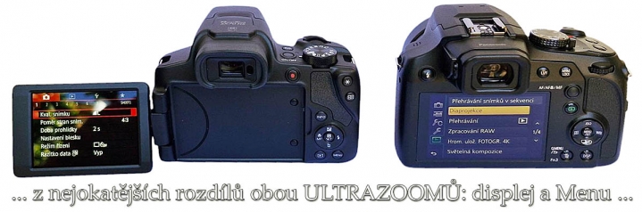 ULTRAZOOMOVÉ krásky Canon a Panasonic: displeje ULTRAZOOMOVÉ krásky Canon a Panasonic: displeje