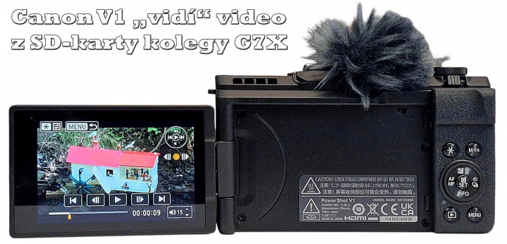 Canon PS-V1 bez problémů "přečte" videa svých kolegů