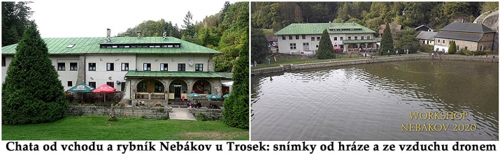 Nebákovský rybník a stejnojmenná chata coby Penzion Nebákovský rybník a stejnojmenná chata coby Penzion